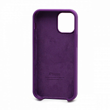 Чехол Silicone Case с лого для Apple iPhone 12 mini/5.4 (045) фиолетовый