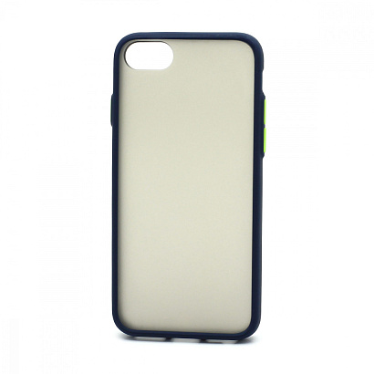 Чехол Shockproof Lite силикон-пластик для Apple iPhone 7/8/SE 2020 сине-зеленый
