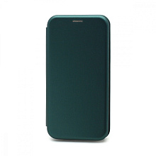 Чехол-книжка BF модельный (силикон/кожа) для Apple iPhone 13 Pro Max/6.7 зелёный