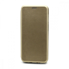 Чехол-книжка BF модельный (силикон/кожа) для Samsung Galaxy M51 золотистый