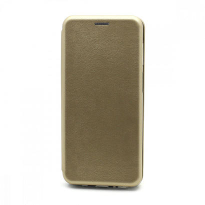 Чехол-книжка BF модельный (силикон/кожа) для Samsung Galaxy M51 золотистый