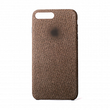 Чехол Canvas Case с лого (тканевый) для Apple iPhone 7/8 Plus коричневый