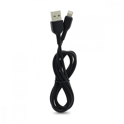 Кабель USB - Lightning HOCO X20 "Flash" (2.4A, 100см) черный