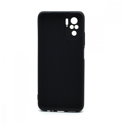 Чехол Silicone Case NEW ERA (накладка/силикон) для Xiaomi Redmi Note 10/Redmi Note 10S черный