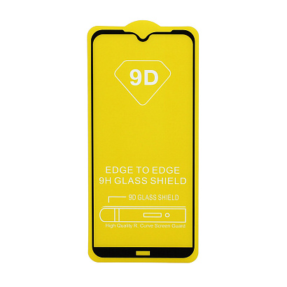 Защитное стекло Full Glass для Xiaomi Redmi Note 8T черное (Full GC) тех. пак