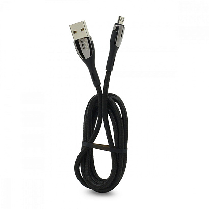 Кабель USB - Micro USB HOCO U89 "Safeness" (2.4А, 120см) черный
