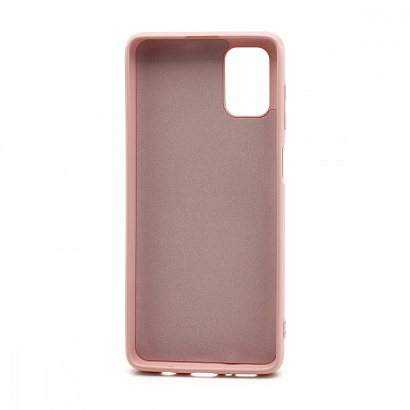 Чехол Silicone Case NEW ERA (накладка/силикон) для Samsung Galaxy M51 светло розовый