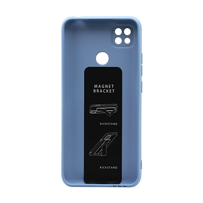 Чехол Magnetic Stend 2 для Xiaomi Redmi 9C (008) голубой