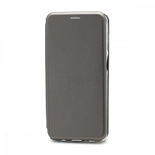 Чехол-книжка BF модельный (силикон/кожа) для Samsung Galaxy M51 серебристый