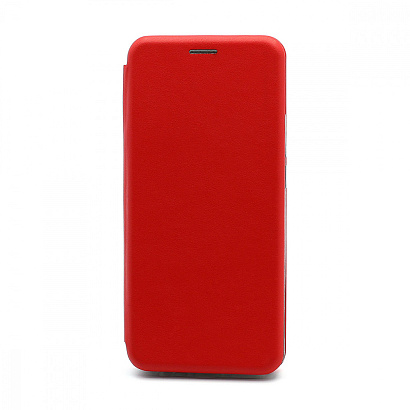 Чехол-книжка BF модельный (силикон/кожа) для Xiaomi Redmi 9 красный