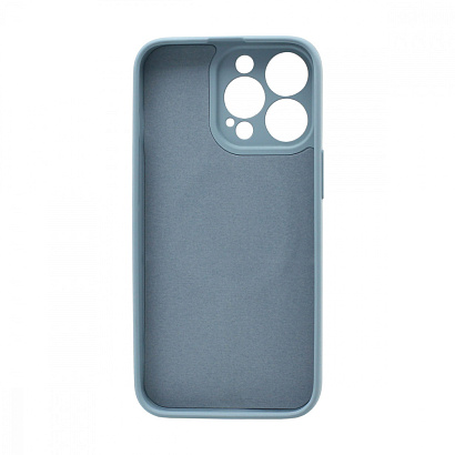 Чехол Magnet для Apple iPhone 13 Pro/6.1 (Soft Touch/MSafe) серый