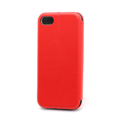 Чехол-книжка BF модельный (силикон/кожа) для Apple iPhone 7/8/SE 2020 красный