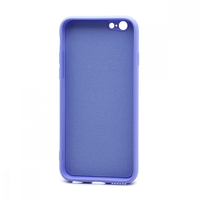 Чехол Silicone Case NEW ERA (накладка/силикон) для Apple iPhone 6/6S сиреневый