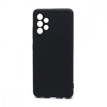 Чехол Silicone Case NEW ERA (накладка/силикон) для Samsung Galaxy A32 4G черный