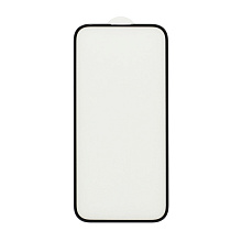 Защитное стекло 6D Premium для Apple iPhone 14 Pro/6.1 черное тех. пак