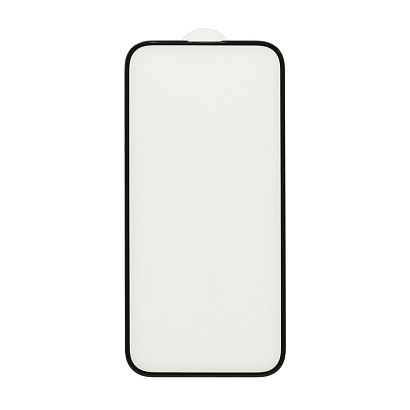Защитное стекло 6D Premium для Apple iPhone 14 Pro/6.1 черное тех. пак
