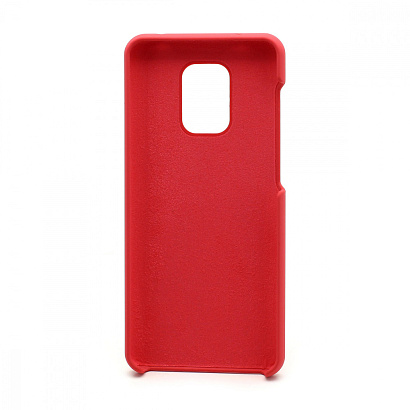 Чехол Silicone Cover Color для Xiaomi Redmi Note 9S/Redmi Note 9 Pro (015) красный