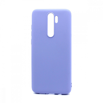 Чехол Silicone Case NEW ERA (накладка/силикон) для Xiaomi Redmi Note 8 Pro сиреневый