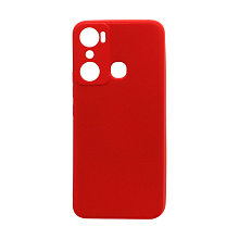 Чехол Silicone Case NEW ERA (накладка/силикон) для Infinix Hot 20i красный