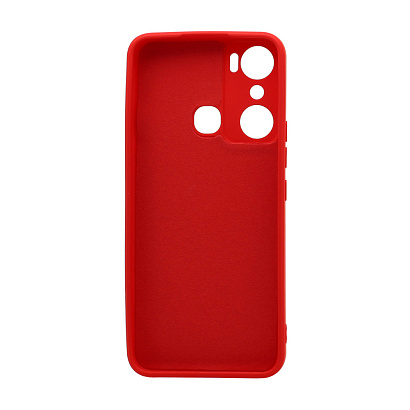 Чехол Silicone Case NEW ERA (накладка/силикон) для Infinix Hot 20i красный