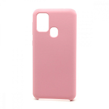 Чехол Silicone Cover Color для Samsung Galaxy M31 (017) розовый
