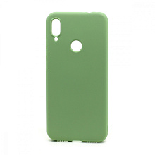 Чехол Silicone Case NEW ERA (накладка/силикон) для Xiaomi Redmi Note 7 зеленый