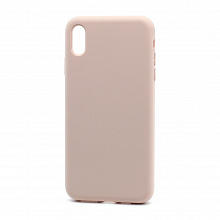 Чехол для Apple iPhone XS Max (полная защита) розовый