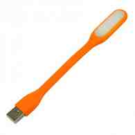 USB фонарик для ноутбука - оранжевый