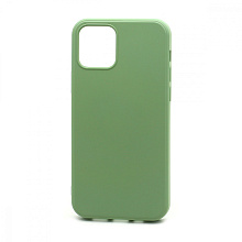 Чехол Silicone Case NEW ERA (накладка/силикон) для Apple iPhone 12/12 Pro/6.1 зеленый