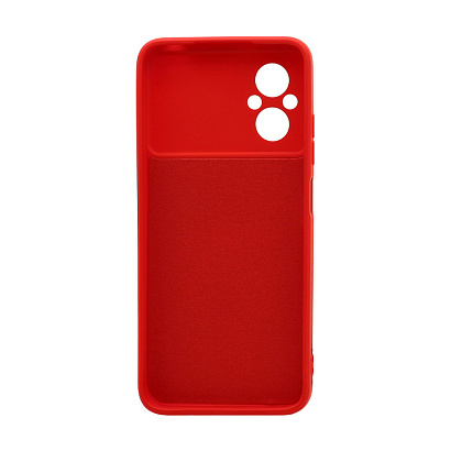 Чехол Silicone Case NEW ERA (накладка/силикон) для Xiaomi Poco M4 5G/M5 4G красный