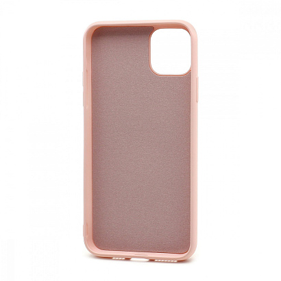 Чехол Silicone Case NEW ERA (накладка/силикон) для Apple iPhone 11 Pro Max/6.5 светло розовый