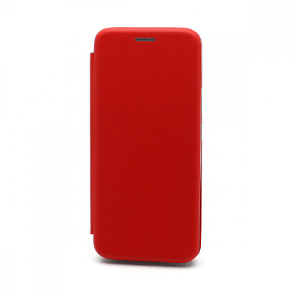 Чехол-книжка BF модельный (силикон/кожа) для Huawei Honor 30 красный
