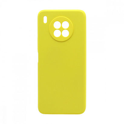 Чехол Silicone Case NEW ERA (накладка/силикон) для Huawei Honor 50 Lite/Nova 8i желтый