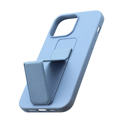 Чехол Magnetic Stend 2 для Apple iPhone 14 Pro Max/6.7 (008) голубой