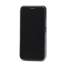 Чехол-книжка BF модельный (силикон/кожа) для Huawei Honor 30S/Nova 7SE черный