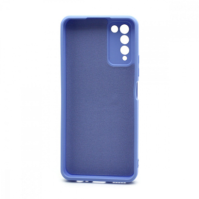 Чехол Silicone Case NEW ERA (накладка/силикон) для Huawei Honor 10X Lite голубой
