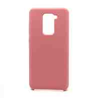 Чехол Silicone Cover Color для Xiaomi Redmi Note 9 (004) розовый