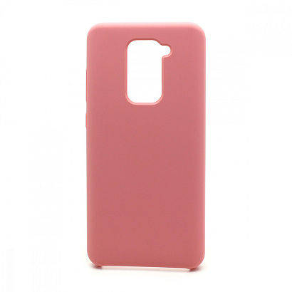 Чехол Silicone Cover Color для Xiaomi Redmi Note 9 (004) розовый