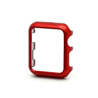 Чехол Apple Watch 38mm пластик красный