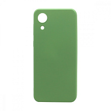 Чехол Silicone Case NEW ERA (накладка/силикон) для Samsung Galaxy A03 Core зеленый