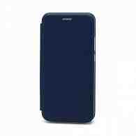 Чехол-книжка BF модельный (силикон/кожа) для Huawei Honor 10 синий