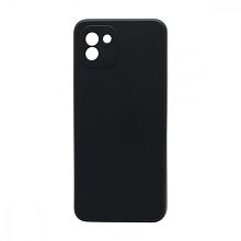 Чехол Silicone Case NEW ERA (накладка/силикон) для Samsung Galaxy A03 черный
