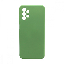 Чехол Silicone Case NEW ERA (накладка/силикон) для Samsung Galaxy A13 зеленый