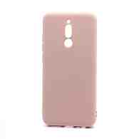 Чехол Silicone Case NEW ERA (накладка/силикон) для Xiaomi Redmi 8 светло розовый