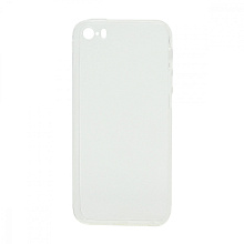 Чехол силиконовый для Apple iPhone 5/5S/SE прозрачный