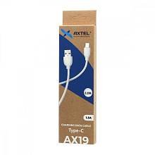 Кабель USB - Type-C Axtel AX19 (25см) белый