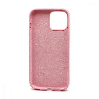 Чехол Silicone Case без лого для Apple iPhone 13 Pro Max/6.7 (полная защита) (006) розовый