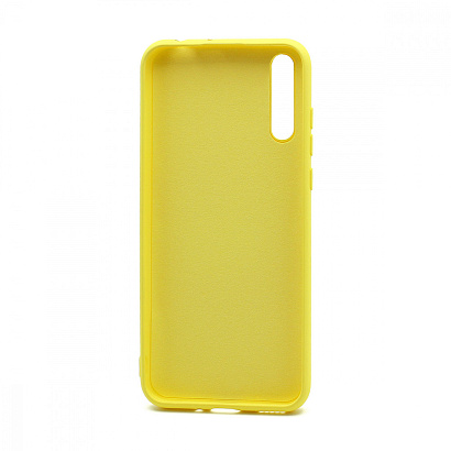 Чехол Silicone Case NEW ERA (накладка/силикон) для Huawei Y8p желтый
