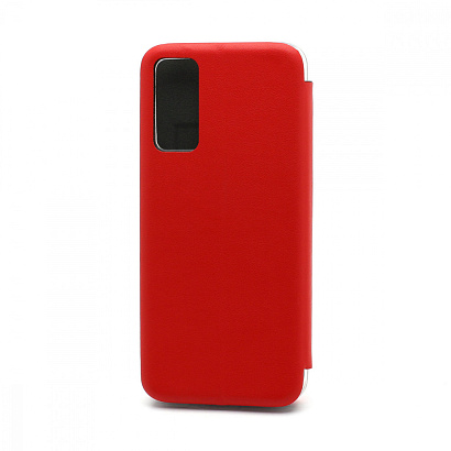 Чехол-книжка BF модельный (силикон/кожа) для Huawei Honor 30 красный