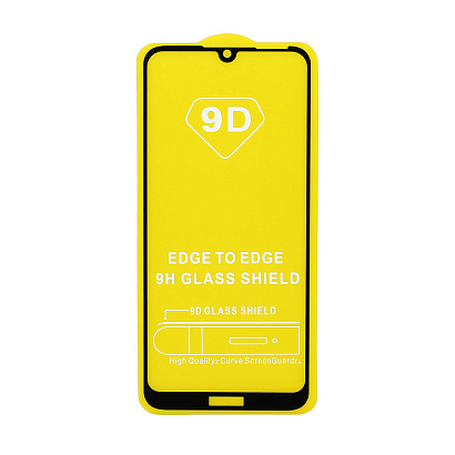 Защитное стекло Full Glass для Huawei Honor 8A/Y6 2019 черное (Full GC) тех. пак.
